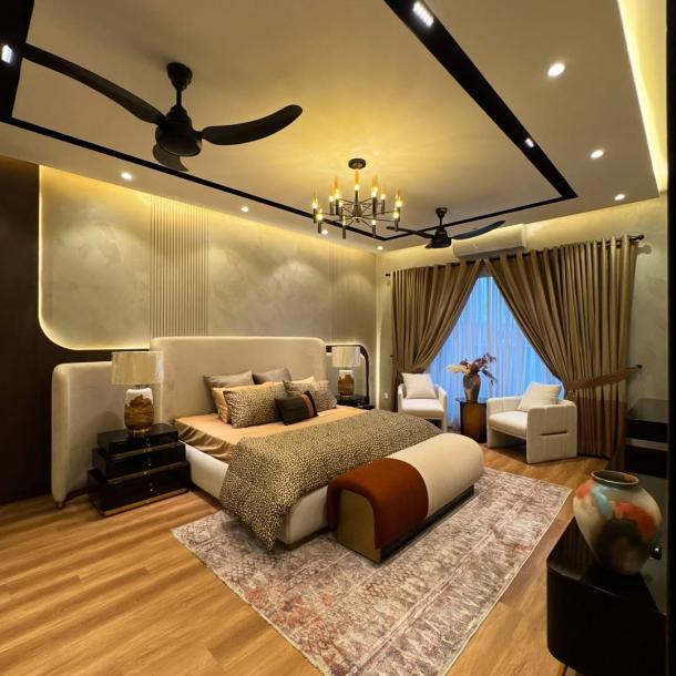 1 Kanal Ultra Modern luxury House full furnished Full basement Design for Sale DHA Phase 7 Lahore.-8