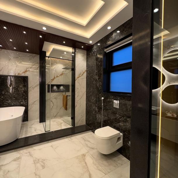 1 Kanal Ultra Modern luxury House full furnished Full basement Design for Sale DHA Phase 7 Lahore.-6