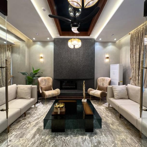 1 Kanal Ultra Modern luxury House full furnished Full basement Design for Sale DHA Phase 7 Lahore.-2