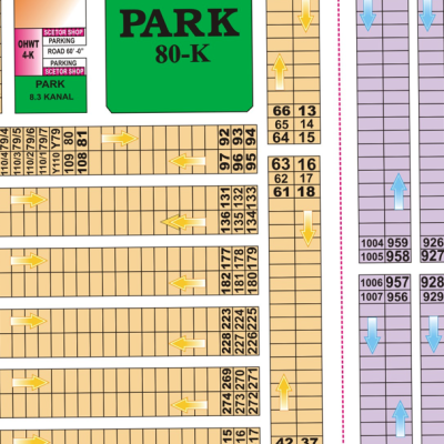 Y-10-Residential Plot For sale in DHA Phase 7, Lahore Pakistan