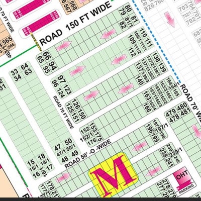 M-104-Residential Plot For sale in DHA Phase 6, Lahore Pakistan