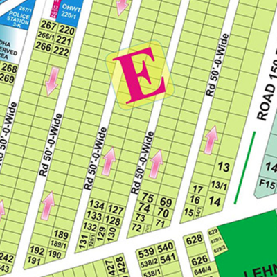 140+141 Pairs Plots For sale in DHA Phase 6, Lahore Pakistan