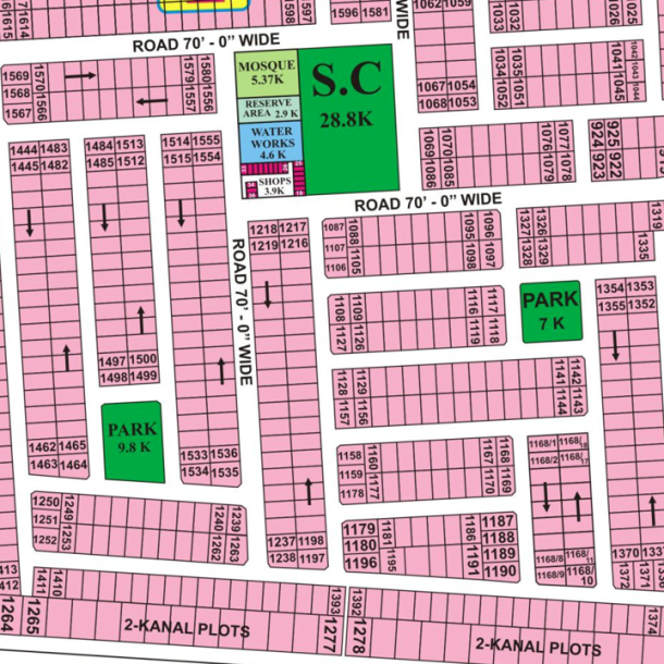 T-1472- Residential Plots For Sale In DHA Phase 8-1
