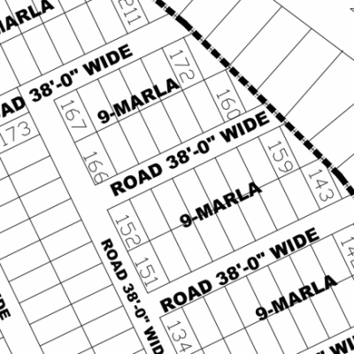 KK-465- Residential Plot For Sale In DHA Phase 4 Lahore