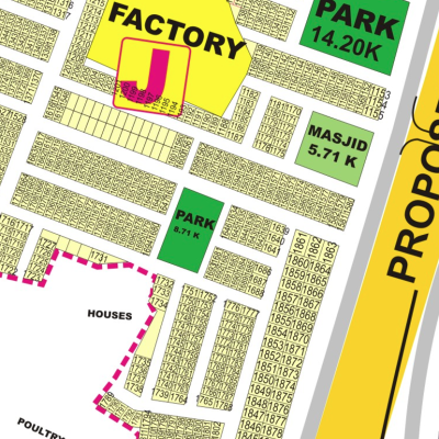 J-1663 Residential Plot For Sale In DHA Phase 9 Prism Lahore