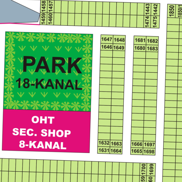 A-1686- Residential Plot For Sale In DHA Phase 9 Town Lahore-1