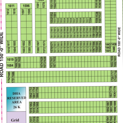 U-1578-Residential Plot DHA Phase 7 Lahore