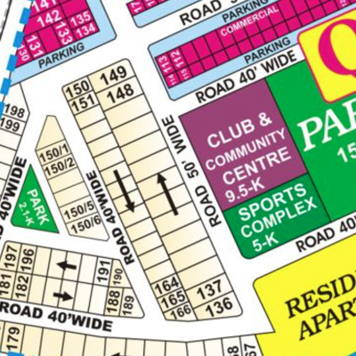 10 Marla Residential Plot Facing Park For Sale In DHA Phase 8 Air Avenue Lahore