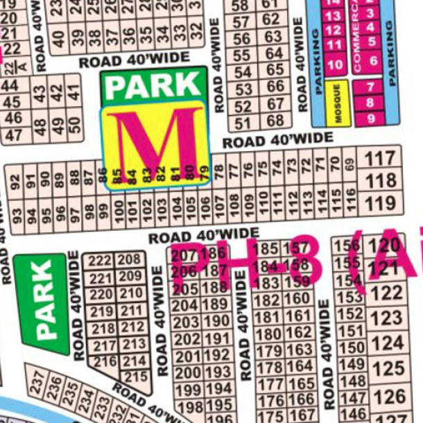 M-214- Residential Plots For Sale In DHA Phase 8 Air Avenue Lahore-1