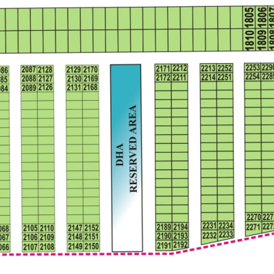 U-2175- Residential Plot For Sale In DHA Phase 7 Lahore