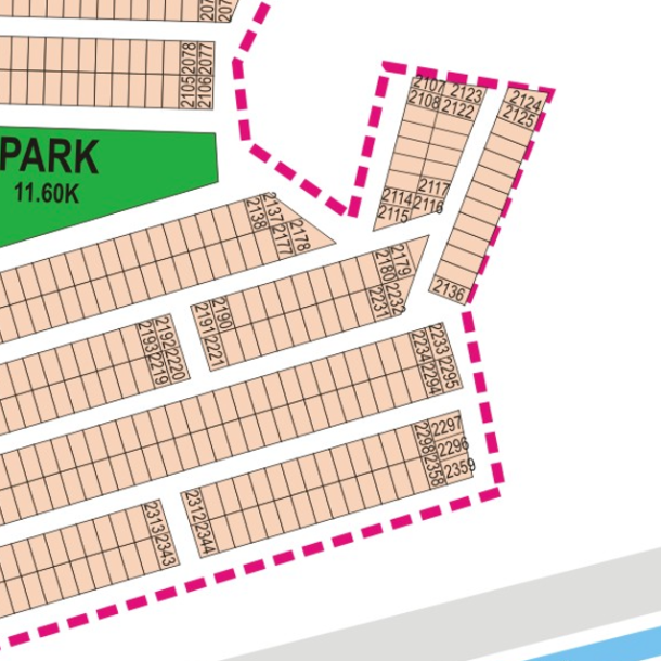 K-2183 Residential Plot For Sale In DHA Phase 9 Prism Lahore-1