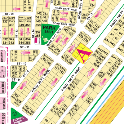 A-270- Residential Plot For Sale In DHA Phase 5