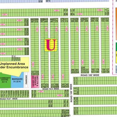 U-32-Residential Plot DHA Phase 7 Lahore