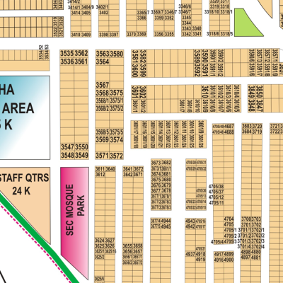 Y- 3540- Residential Plot DHA Phase 7 Lahore