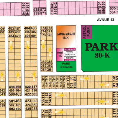 Y-405- Residential Plot For Sale In DHA Phase 7 Lahore