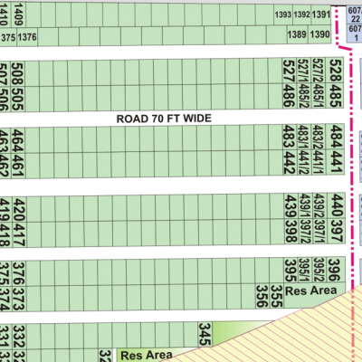 W-447- Plot For Sale In DHA Phase 7 Lahore