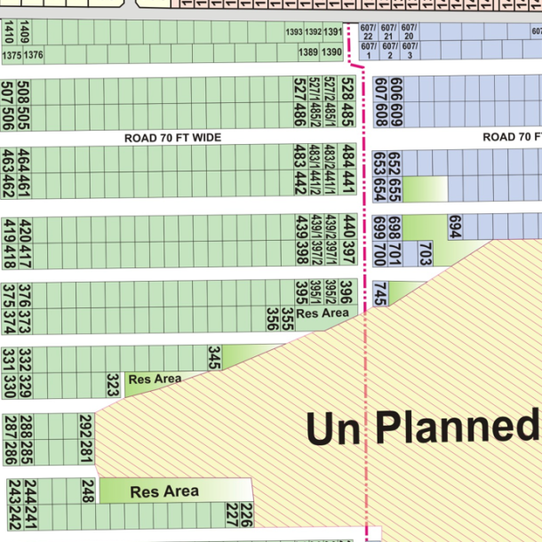 W-485- Residential Plot For Sale In DHA Phase 7-1