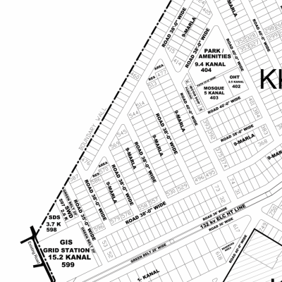 KK-543- Residential Plot For Sale In DHA Phase 4