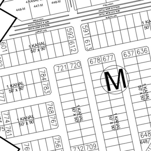1 Kanal Possession Plot Available For Sale In DHA Phase 5-1