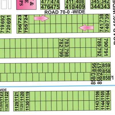 U-791-Residential Plot For sale in DHA Phase 7, Lahore Pakistan