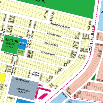 859-D-Residential Plot DHA Phase 9 Prism