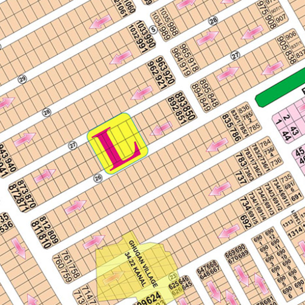L-866 Residential Plot For Sale In DHA Phase 6 Lahore-1