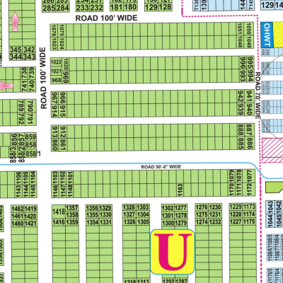 U-911- Residential Plot For Sale In DHA Phase 7