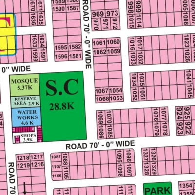 T-926-Residential Plot For Sale in DHA Phase 8 Lahore