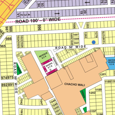 X-970-Residential Plot For sale in DHA Phase 8, Lahore Pakistan