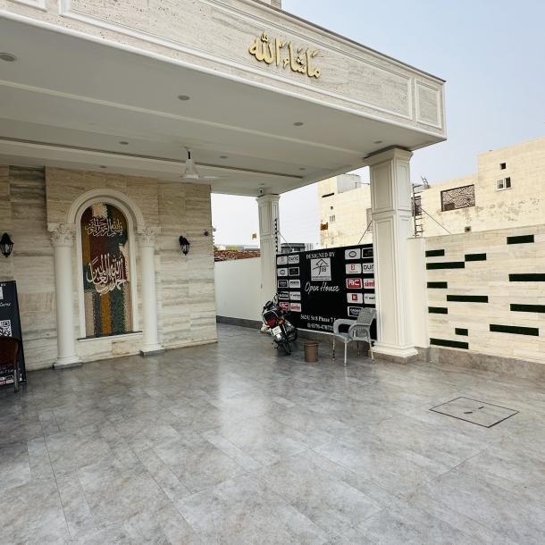 Corner Solar Install Full Furnished 1 Kanal Luxury Bungalow-3