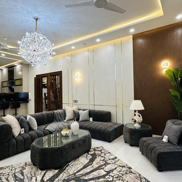 Corner Solar Install Full Furnished 1 Kanal Luxury Bungalow-8