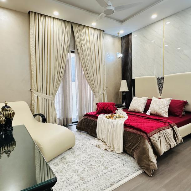 Corner Solar Install Full Furnished 1 Kanal Luxury Bungalow-9