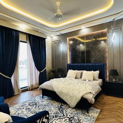 Corner Solar Install Full Furnished 1 Kanal Luxury Bungalow