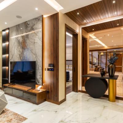 1 Kanal Fully Furnished Full Basement with Swimming Pool, Home Theater House for Sale