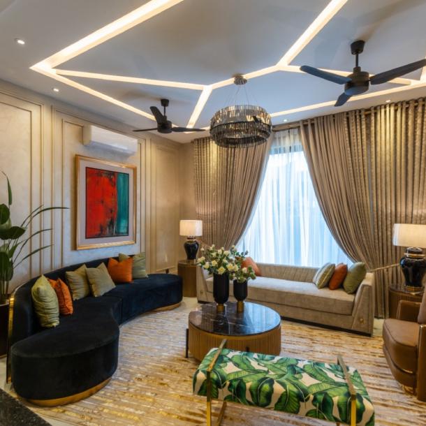1 Kanal Fully Furnished Full Basement with Swimming Pool, Home Theater House for Sale-7