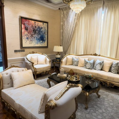 Full Basement Full Furnished With Home Theater 1 Kanal Bungalow For Sale