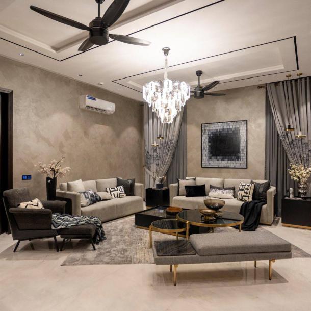 1 Kanal Full Basement Fully Furnished With Swimming Pool, Home Theater Bungalow For Sale-4