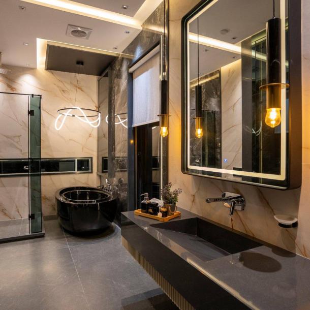 1 Kanal Full Basement Fully Furnished With Swimming Pool, Home Theater Bungalow For Sale-13