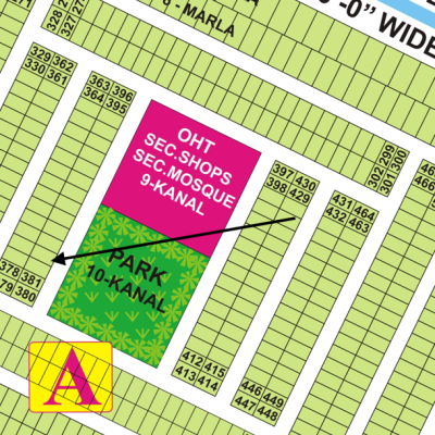 Facing Park 5 Marla Plot In DHA Phase 9 Town Lahore