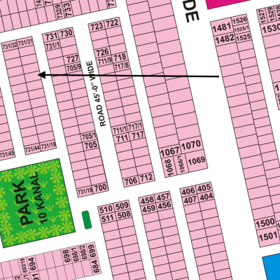 Possession Available 5 Marla Plot Direct Approach Block D