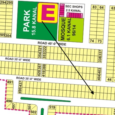 5 Marla Plot At Wide Road In DHA Phase 9 Town Block E
