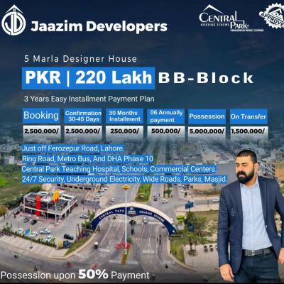 Central Park Society 6 Marla House-2