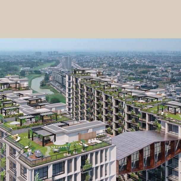 Stylish 3-Bedroom Flat with Smart Home Features in DHA Raya 8 Green-7