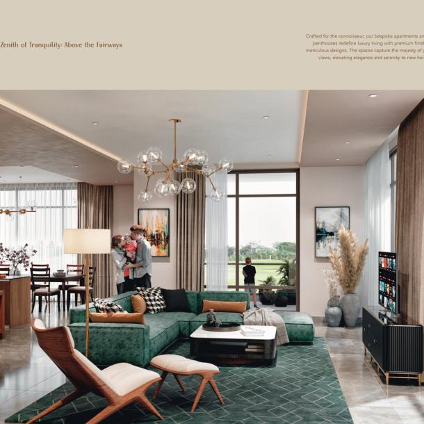 Stylish 3-Bedroom Flat with Smart Home Features in DHA Raya 8 Green-6