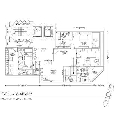 3‑Bedroom Apartment with Imported Finishing Materials In 8 Green DHA Raya