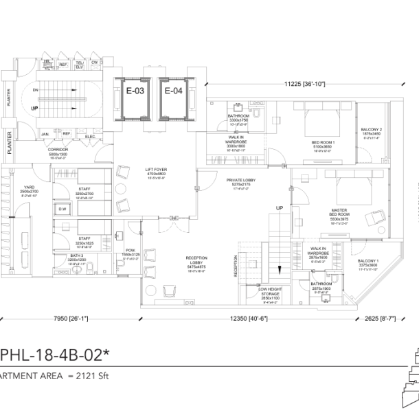 Modern 4-Bedroom Pent House Residence in the Heart of DHA Raya 8 Green Lahore-2