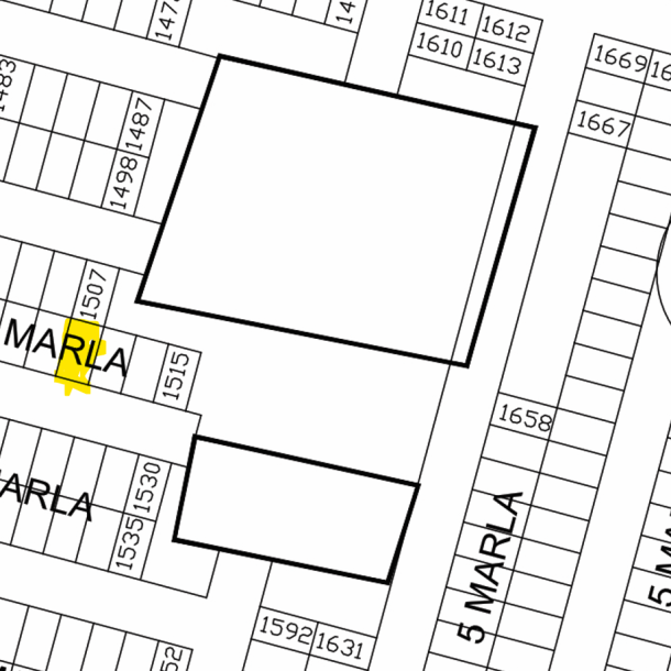 5 Marla Residential Plot For Sale In DHA phase 9 Town-1
