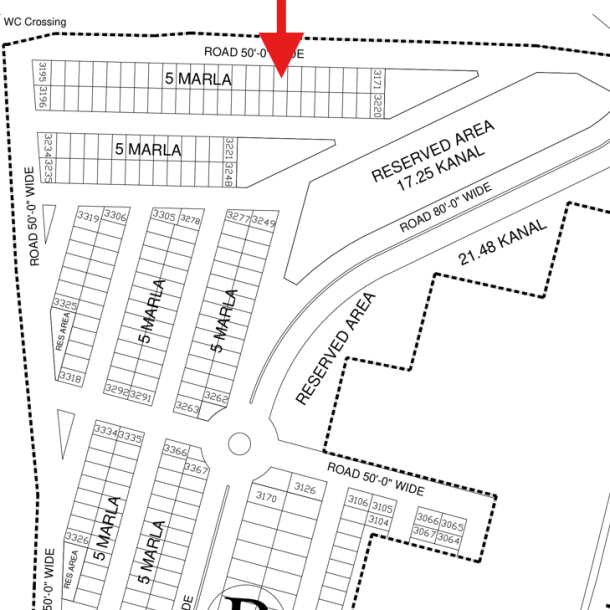 Beautifully Located 5 Marla Plot For Sale In DHA Lahore Phase 9 Town-1