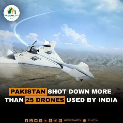 Pakistan Shot Down More than 25 Drones Used By India