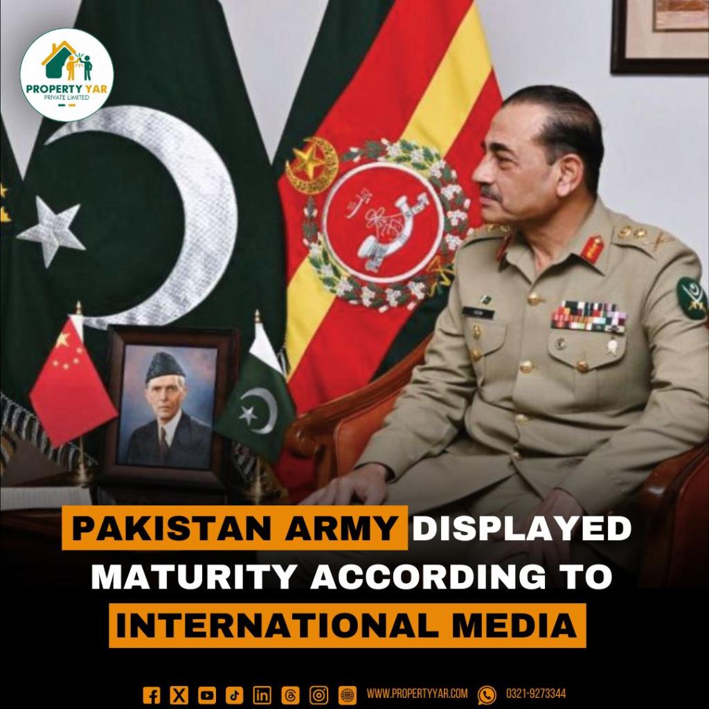 Pakistan Army Displayed Maturity According to International Media